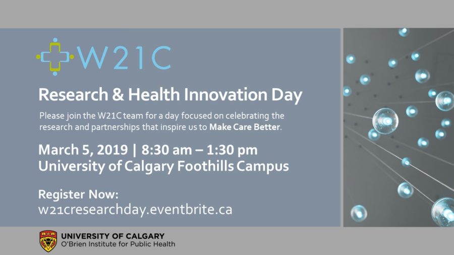 W21C Research Health Innovation Day 2019